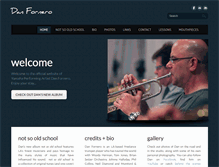 Tablet Screenshot of danfornero.com